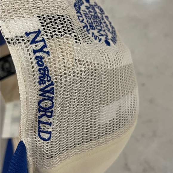 BNWT Kith x 47 Brand Brooklyn Dodgers NY to the world trucker hat never worn - Picture 3 of 10